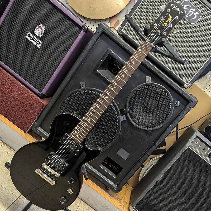 Epiphone Les Paul Special II 1996 - 2019 - Ebony | Reverb