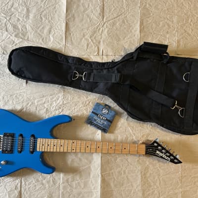 Washburn G-Junior G-JRV late-80s - Blue MIK 25.4scale Small