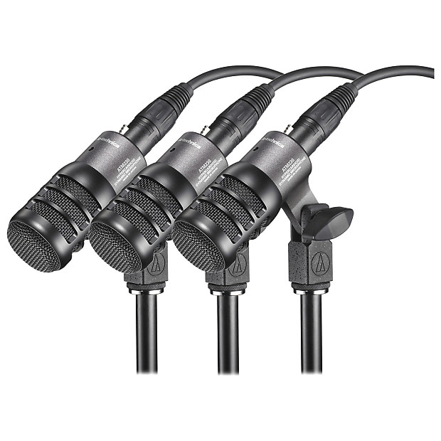 Audio-Technica ATM230PK Dynamic Instrument Microphone (3-Pack) image 1