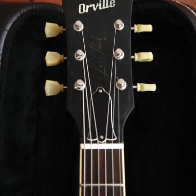 Orville LPS-75 Les Paul Standard Vintage Sunburst Electric Guitar 1992 Pre-Owned image 3