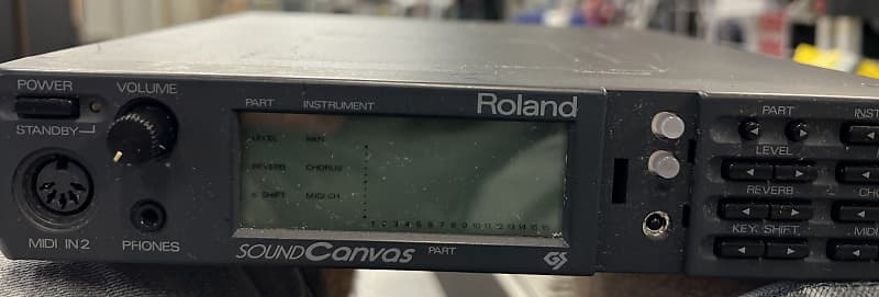 Roland Sound Canvas SC-55 MIDI Sound Generator 1991 - 1993