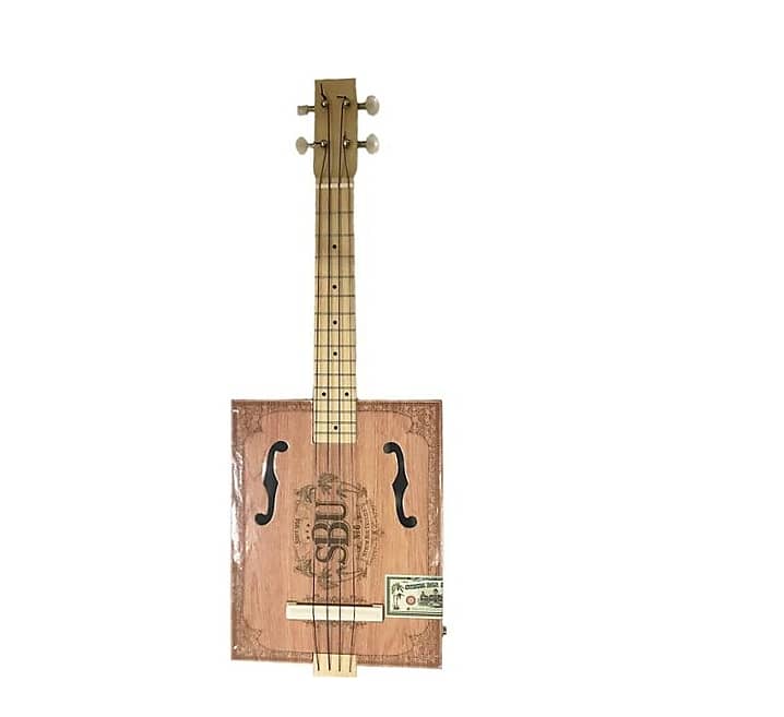 Hal Leonard 4String Electric Strum Box Ukulele 2021 Beige Reverb