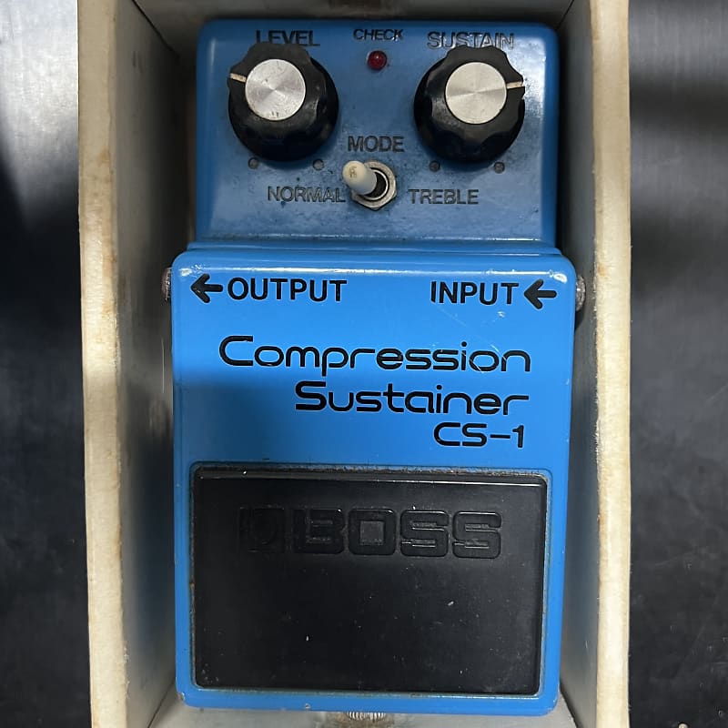 Boss CS-1 Compression Sustainer - Made In Japan - Black