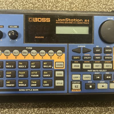 BOSS JS-5 jamstation リズムマシン ボス 激レア Boss JS-5 JamStation Jam Station Rhythm Backing Jamming Drum