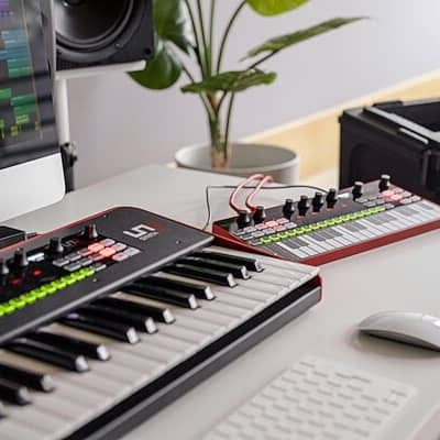 IK Multimedia UNO Synth Pro 37-Key Analog Synthesizer | Reverb