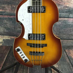 Giannini Left Handed GB-4VS Beatle Bass - Bass Only image 2
