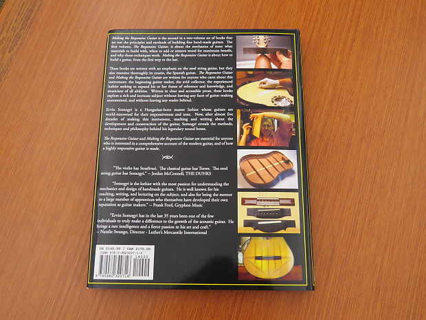 The Responsive Guitar 2-book Boxed Set on luthiery by Ervin