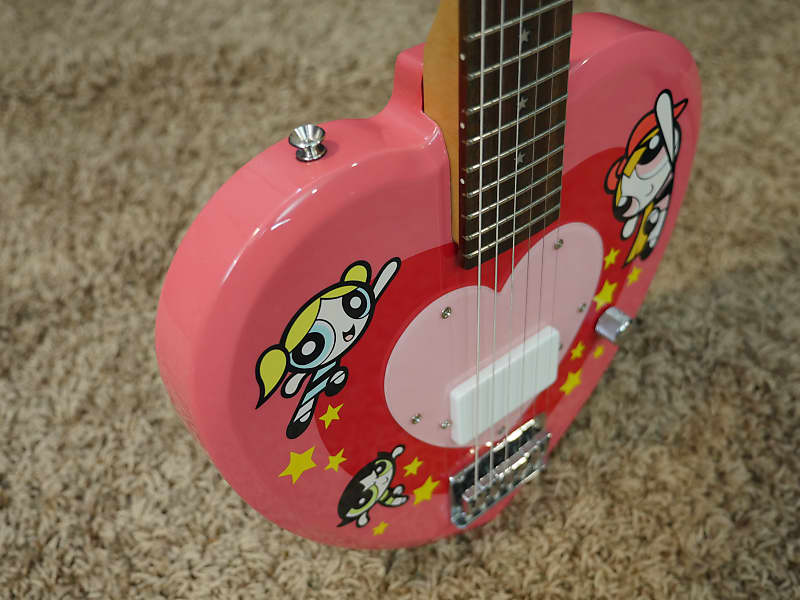 Video! 2002 Daisy Rock Powerpuff Girls Heartbreaker Electric Video! 2002 Daisy Rock Powerpuff Girls Heartbreaker Electric