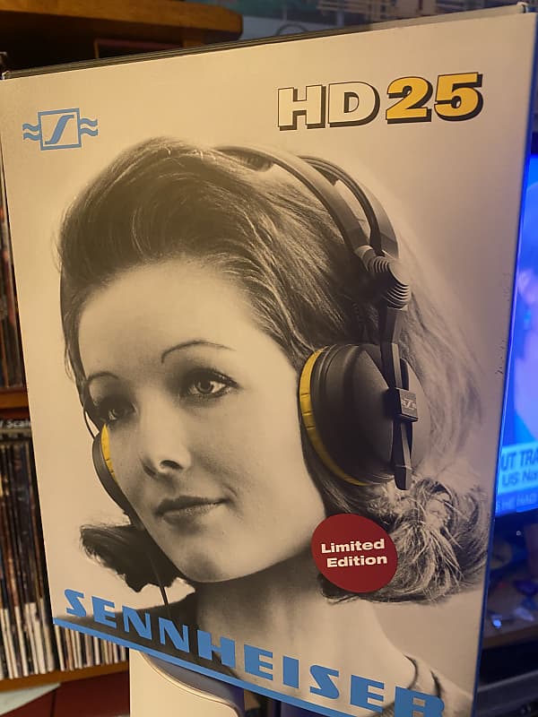 Sennheiser HD 25 Plus Studio Headphones 2010s - Black image 1
