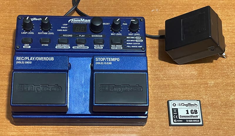 Digitech JamMan ループペダル DigiTech JamMan Stereo Looper/Phrase Pedal at Gear4music