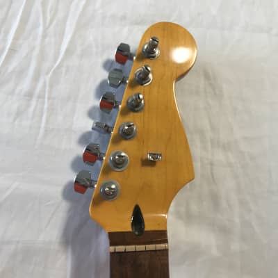 Tronical Robo Tuners on Mighty Mite Stratocaster Soft-V Neck  2013 image 7