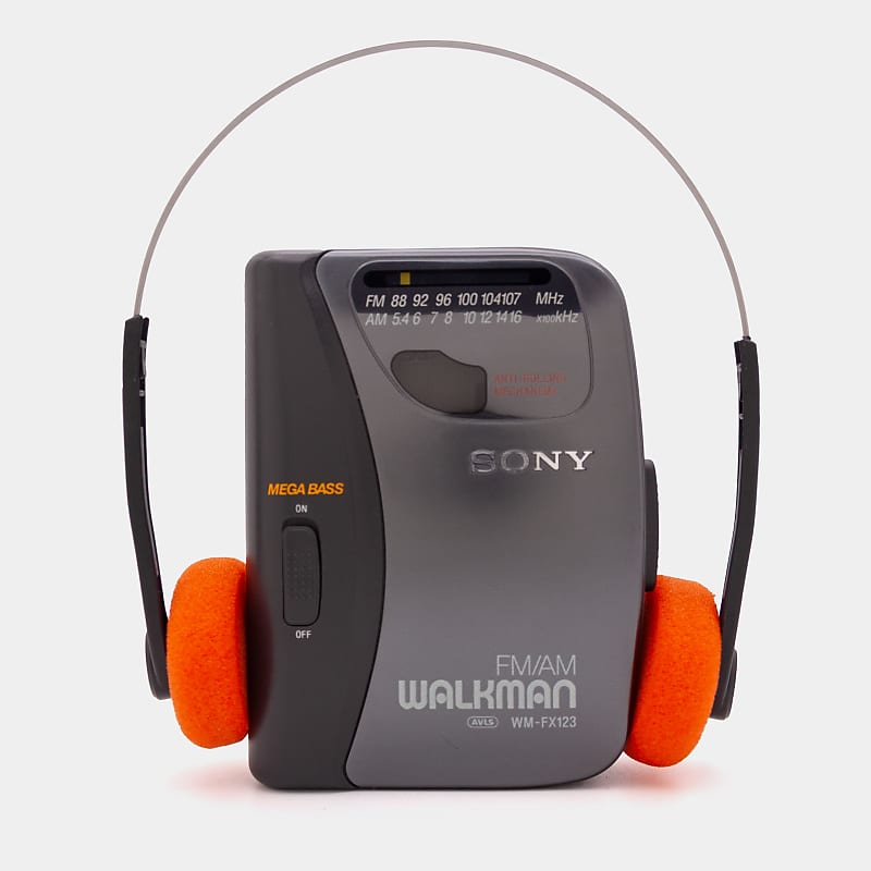 Sony Walkman WM-FX123, black, refurbished image 1