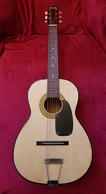 NorMa FG-10 Acoustic Parlor Guitar MIJ 60s Natural image 1