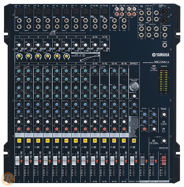 Yamaha MG166CX 16 Channel Mixer image 1
