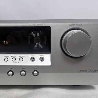 Onkyo TX-SR304 AV Receiver Amplifier Tuner Stereo Dolby Ditigal DTS Surround - Silver image 7