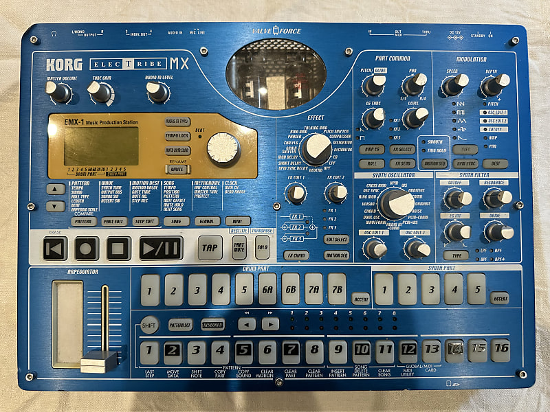 Korg Electribe EMX-1 Blue 2000s | Reverb