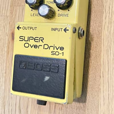 Boss SD-1 Super Overdrive 1981 - 1988 Made In Japan | Reverb