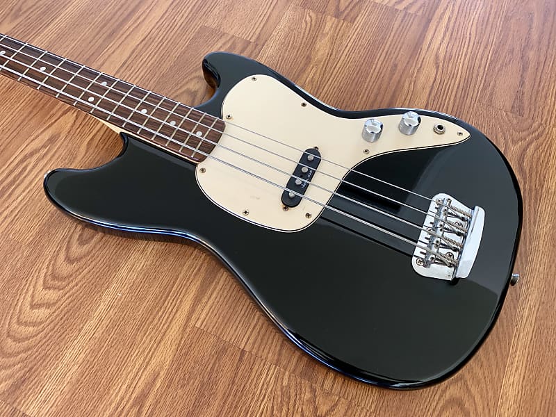 Squier VISTA Musicmaster Bass 1997 Black RARE | Reverb