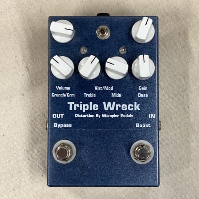 Reverb.com listing, price, conditions, and images for wampler-triple-wreck