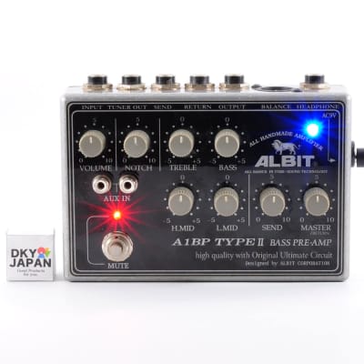 ALBIT A1BP Type II Bass Preamp High Quality with Original Ultimate