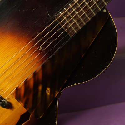 1940s Vega C-26 Carved-Top Archtop Guitar (VIDEO! Fresh Work, Ready to Go) image 5