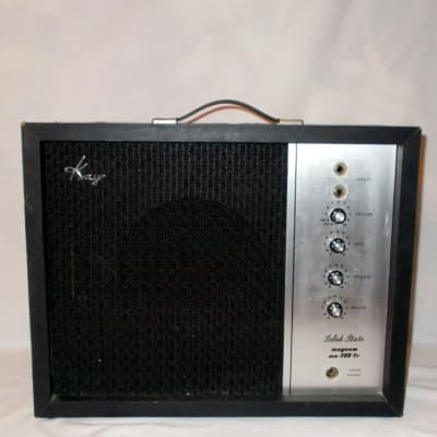 1970 Kay  Magnum MA-300-TR Amp With Reverb And Tremolo image 2