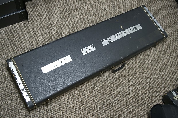 Gibson Vintage Bass Case (50" x 14.25") Black Tolex image 1