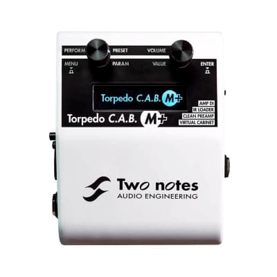 Two Notes Torpedo C.A.B. M+ Speaker Simulator | Reverb