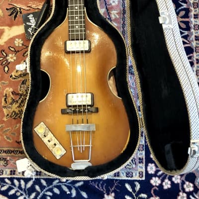 Hofner 500/1 - '63 left-handed violin bass guitar 2019 Relic image 13