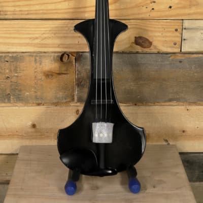 Cremona SV-180BKE Premier Student Electric Violin 4/4 Size Sparkling Black for sale