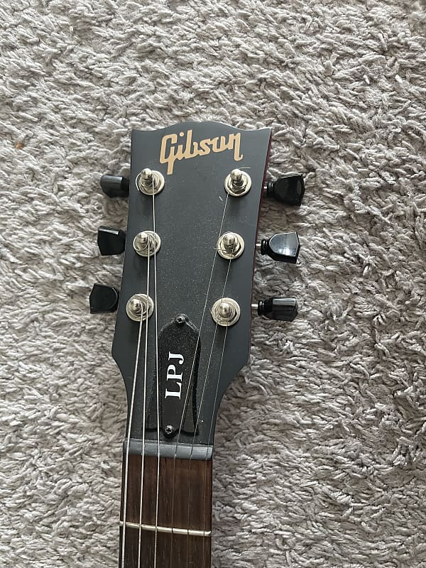 Gibson USA LPJ Les Paul 2013 HH Cherry Satin Red Electric