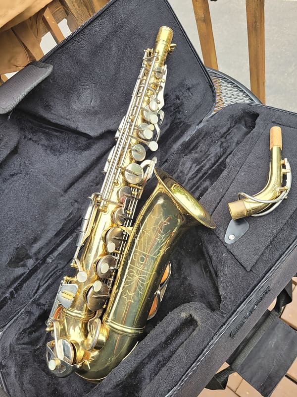 Conn student alto sax 1964 brass reverb