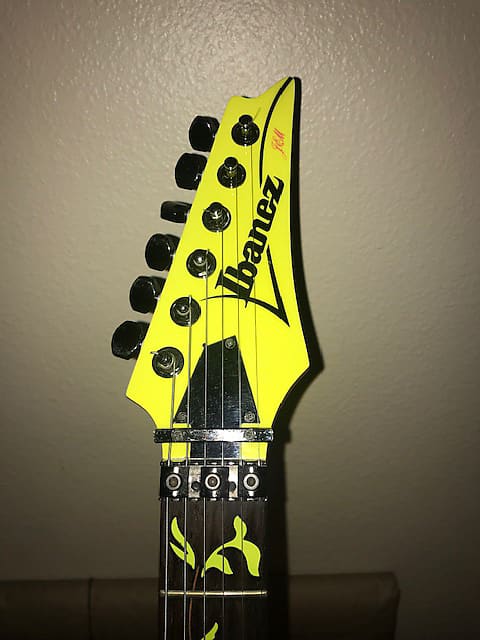 Ibanez Jem77 VDY 1989 Desert Yellow | Reverb