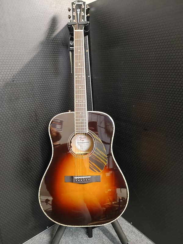 Fender Paramount PD-220E 2022 - Present - 3-Tone Vintage Sunburst image 1