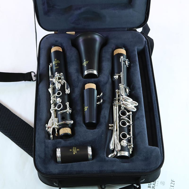 Buffet Crampon Model E12F Intermediate Wood Clarinet SN 1255536 OPEN BOX