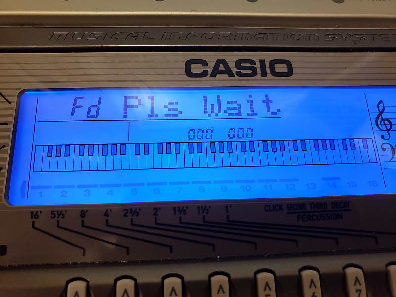 Casio WK 3700 76 key keyboard synthesizer workstation | Reverb