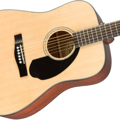 Fender CD-60S Acoustic Guitar - Natural image 2