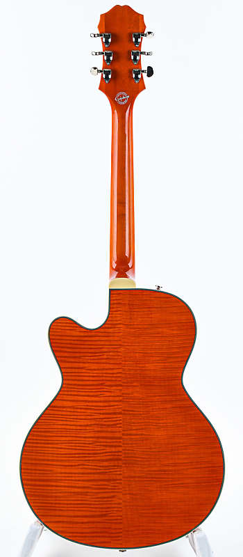 ギター Epiphone Emperor Swingster Custom Shop Epiphone Custom Shop Emperor Swingster Sunrise Orange 2013