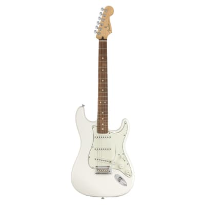 Used Fender Player Stratocaster - Polar White w/ Pau Ferro FB image 2