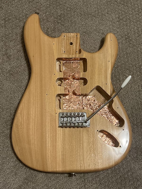 Squier Stratocaster Body Natural Reverb 4758