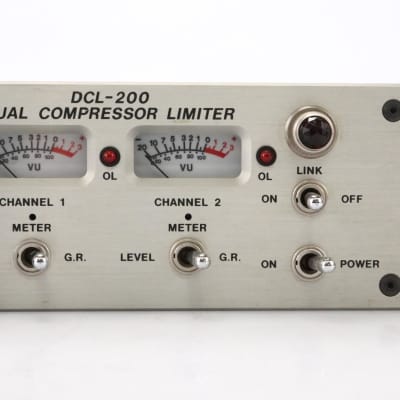 Summit Audio DCL-200 Dual Compressor Limiter XLR Cables 1U Rack Spacer #48771 image 5