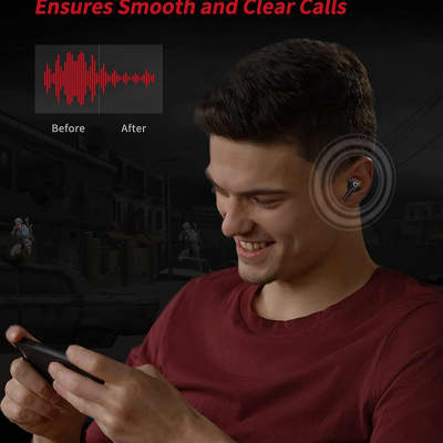 Edifier Hecate GM3 True Wireless Earbuds -60ms Low Latency -Black image 5