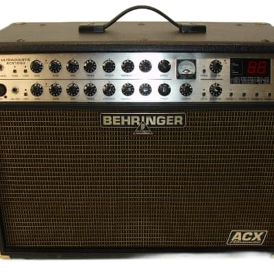 Behringer ULTRACOUSTIC ACX1000 2x60W Acoustic Guitar Amp | Reverb