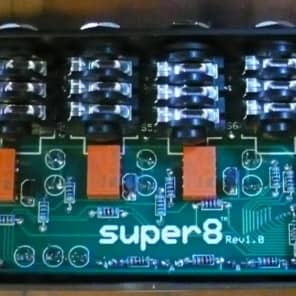 BYOC Super 8 True Bypass Programmable Looper Switcher Alchemy Audio Assembled! image 8