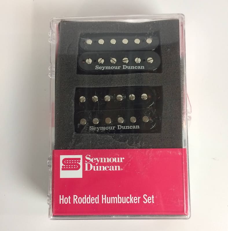 Seymour Duncan Hot Rodded Humbucker Black Pickup Set | Reverb