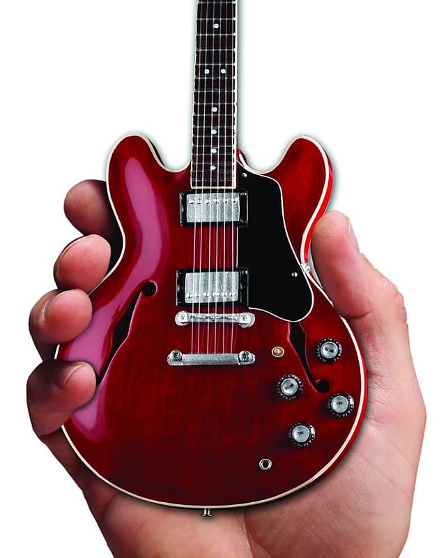 Axe Heaven Gibson ES-335 1:4 Scale Mini Guitar Replica