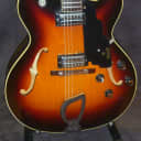 Guild Capri CE-100D vintage 1967 Guitar Sunburst