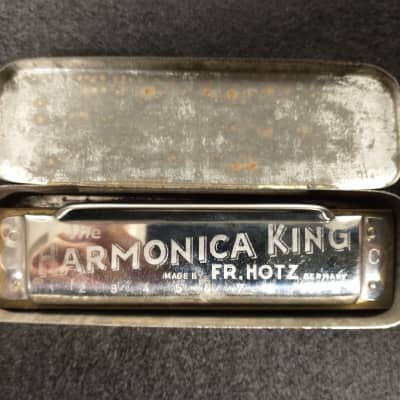 FR. Hotz The Harmonica King w/ Original Case (Key of C) image 9