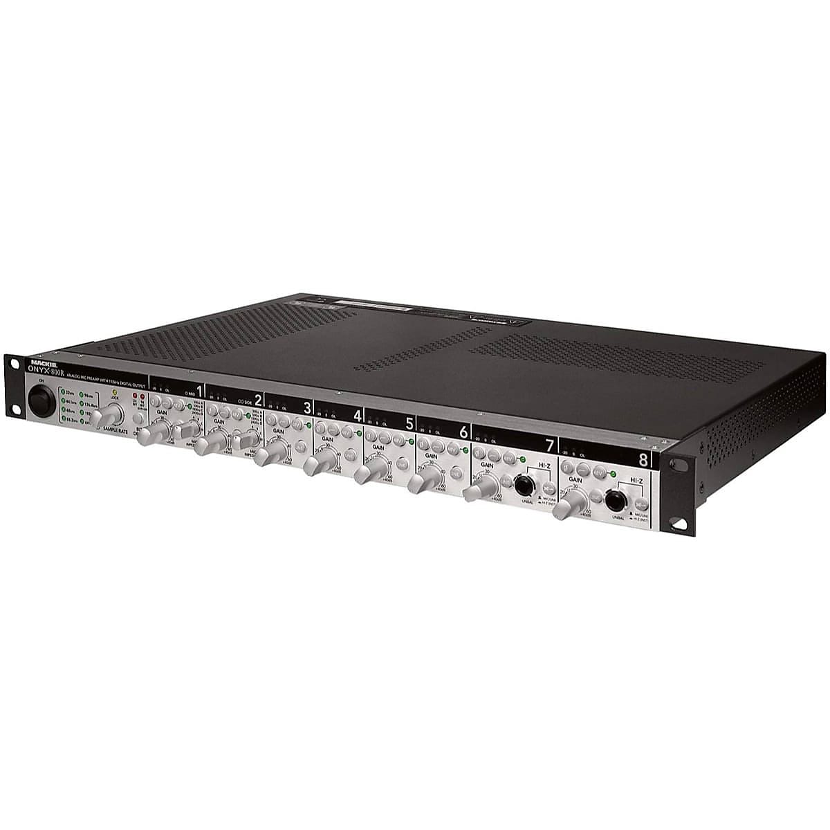 Mackie Onyx 800R 8Channel Mic Preamp with A/D Converter Reverb