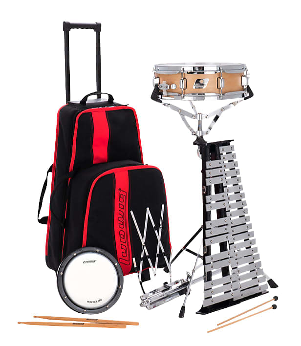 Ludwig LM2483RBR Snare Bell Combo Kit Reverb